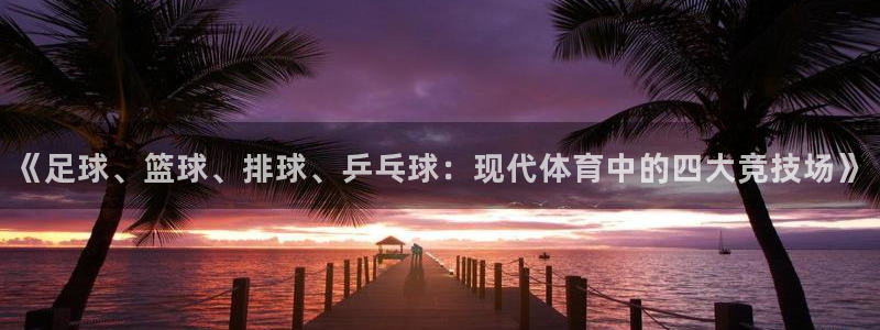 必发官网下载招商电话号码：《足球、篮球、排球、乒乓球：现代体