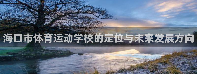 注册必发官方正版app：海口市体育运动学校的定位与未来发展方